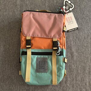 TOPO DESIGNS Rover Pack Mini - multi color 13.5" x 8.5" x 3.75"